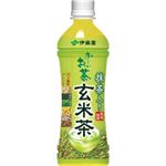 （まとめ）おーいお茶 抹茶入り玄米茶 500mlペット 24本入