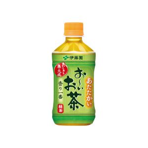 （まとめ）ホット専用 おーいお茶 緑茶 345mlペット 24本入