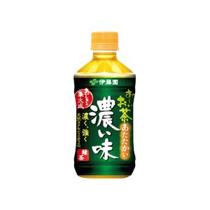 （まとめ）ホット専用 おーいお茶 濃い味 345mlペット 24本入