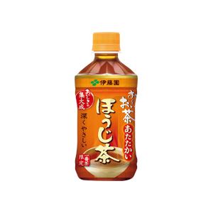 （まとめ）ホット専用 おーいお茶 ほうじ茶 345mlペット 24本入