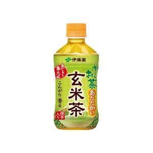 （まとめ）ホット専用 おーいお茶 玄米茶 345mlペット 24本入