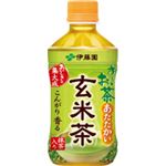 （まとめ）ホット専用 おーいお茶 玄米茶 345mlペット 24本入
