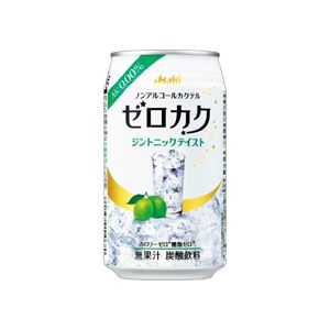 （まとめ）ゼロカク ジントニックテイスト 350ml缶 48本入