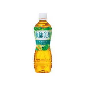（まとめ）爽健美茶 すっきりブレンド 500mlペット 24本入