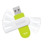 （まとめ）USBフラッシュメモリ 4GB USB2.0 暗号化ソフト搭載 グリーン 10個