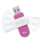 （まとめ）USBフラッシュメモリ 8GB USB2.0 暗号化ソフト搭載 ピンク 10個