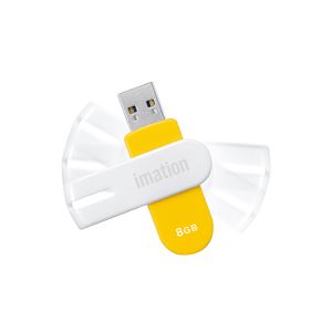 （まとめ）USBフラッシュメモリ 8GB USB2.0 暗号化ソフト搭載 オレンジ 10個