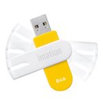 （まとめ）USBフラッシュメモリ 8GB USB2.0 暗号化ソフト搭載 オレンジ 10個