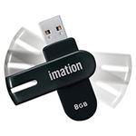 （まとめ）USBフラッシュメモリ 8GB USB2.0 暗号化ソフト搭載 ブラック 10個