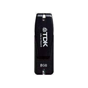 （まとめ）USBフラッシュメモリ Nano Drive 8GB ブラック 10個 - 拡大画像