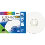 マクセル CDR700S.ST.PW1P20S データ用CD-R 700MB 48倍速 5mmスリムケース入20枚パック