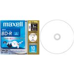 マクセル BR25VFWPB.10S 録画用BD-R 130分 1-4倍速対応 5mmスリムケース入10枚パック