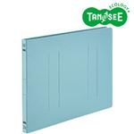 （まとめ）フラットファイルE A4-E ブルー 10冊入 10パック