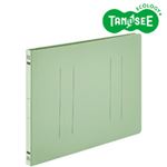 （まとめ）フラットファイルE A4-E グリーン 10冊入 10パック