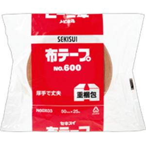 （まとめ）布テープ No.600 50mm×25m 30巻