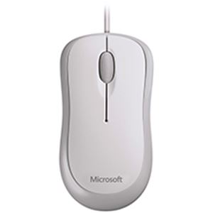 Basic Optical Mouse USB Port Price Diff White 商品画像