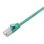 CAT6対応 爪折れ防止 LANケーブル 5m／簡易パッケージ仕様（グリーン）