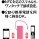 NFC対応 Blueotooth4.0 ヘッドセット／ブラック - 縮小画像2