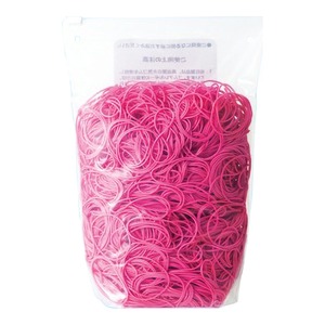 輪ゴム#16 500g ピンク スライダーチャック 商品画像