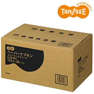 TANOSEE ペーパーナプキン エコノミー 6250枚入／箱 - 拡大画像