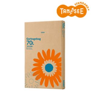 TANOSEE ゴミ袋 乳白半透明 70L 110枚BOX - 拡大画像