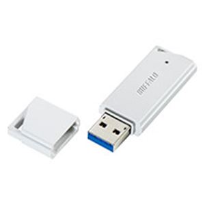 USB3.0対応 USBメモリー バリューモデル 8GB ホワイト - 拡大画像