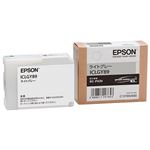 （まとめ） エプソン EPSON インクカートリッジ ライトグレー ICLGY89 1個 【×3セット】