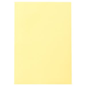 （まとめ） TANOSEE 色画用紙 四つ切 クリーム 1パック（10枚） 【×15セット】 - 拡大画像