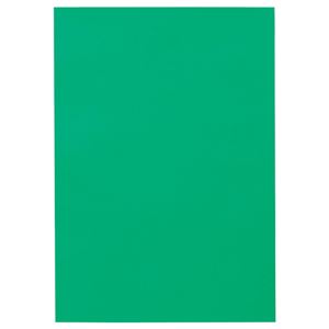 （まとめ） TANOSEE 色画用紙 四つ切 みどり 1パック（10枚） 【×15セット】 - 拡大画像