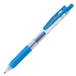 （まとめ） ゼブラ ゲルインクボールペン サラサクリップ 0.3mm ペールブルー JJH15-PB 1本 【×60セット】 - 拡大画像