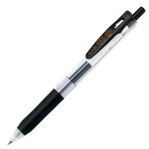 （まとめ） ゼブラ ゲルインクボールペン サラサクリップ 0.3mm 黒 JJH15-BK 1本 【×60セット】 - 拡大画像