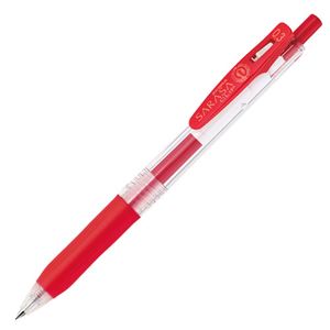 （まとめ） ゼブラ ゲルインクボールペン サラサクリップ 0.3mm 赤 JJH15-R 1本 【×60セット】 - 拡大画像