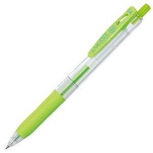 （まとめ） ゼブラ ゲルインクボールペン サラサクリップ 0.4mm ライトグリーン JJS15-LG 1本 【×60セット】 - 拡大画像