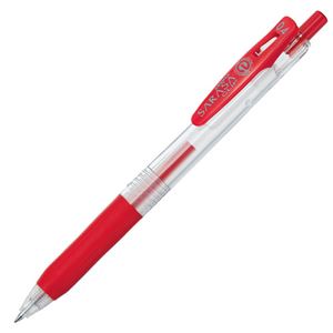 （まとめ） ゼブラ ゲルインクボールペン サラサクリップ 0.4mm 赤 JJS15-R 1本 【×60セット】 - 拡大画像