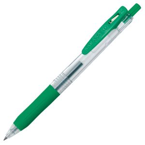 （まとめ） ゼブラ ゲルインクボールペン サラサクリップ 0.4mm 緑 JJS15-G 1本 【×60セット】 - 拡大画像
