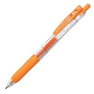 （まとめ） ゼブラ ゲルインクボールペン サラサクリップ 0.5mm オレンジ JJ15-OR 1本 【×60セット】 - 拡大画像