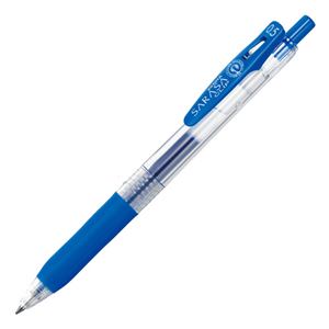 （まとめ） ゼブラ ゲルインクボールペン サラサクリップ 0.5mm コバルトブルー JJ15-COBL 1本 【×60セット】 - 拡大画像