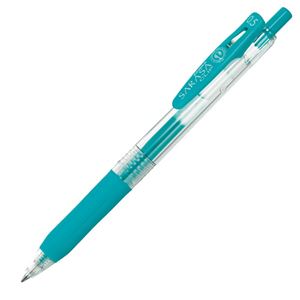 （まとめ） ゼブラ ゲルインクボールペン サラサクリップ 0.5mm ブルーグリーン JJ15-BG 1本 【×60セット】 - 拡大画像