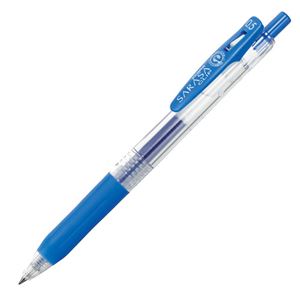（まとめ） ゼブラ ゲルインクボールペン サラサクリップ 0.5mm ペールブルー JJ15-PB 1本 【×60セット】 - 拡大画像