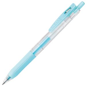 （まとめ） ゼブラ ゲルインクボールペン サラサクリップ 0.5mm ミルクブルー JJ15-MKBL 1本 【×60セット】 - 拡大画像