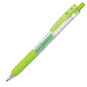 （まとめ） ゼブラ ゲルインクボールペン サラサクリップ 0.5mm ライトグリーン JJ15-LG 1本 【×60セット】 - 拡大画像