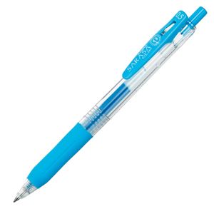 （まとめ） ゼブラ ゲルインクボールペン サラサクリップ 0.5mm ライトブルー JJ15-LB 1本 【×60セット】 - 拡大画像