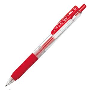 （まとめ） ゼブラ ゲルインクボールペン サラサクリップ 0.5mm 赤 JJ15-R 1本 【×60セット】 - 拡大画像