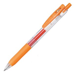 （まとめ） ゼブラ ゲルインクボールペン サラサクリップ 0.7mm オレンジ JJB15-OR 1本 【×60セット】 - 拡大画像