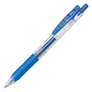 （まとめ） ゼブラ ゲルインクボールペン サラサクリップ 0.7mm ペールブルー JJB15-PB 1本 【×60セット】 - 拡大画像