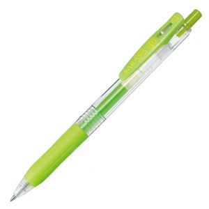 （まとめ） ゼブラ ゲルインクボールペン サラサクリップ 0.7mm ライトグリーン JJB15-LG 1本 【×60セット】 - 拡大画像