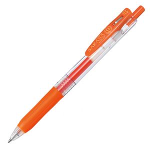 （まとめ） ゼブラ ゲルインクボールペン サラサクリップ 0.7mm レッドオレンジ JJB15-ROR 1本 【×60セット】 - 拡大画像