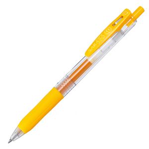 （まとめ） ゼブラ ゲルインクボールペン サラサクリップ 0.7mm 黄 JJB15-Y 1本 【×60セット】 - 拡大画像