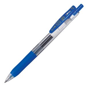 （まとめ） ゼブラ ゲルインクボールペン サラサクリップ 0.7mm 青 JJB15-BL 1本 【×60セット】 - 拡大画像