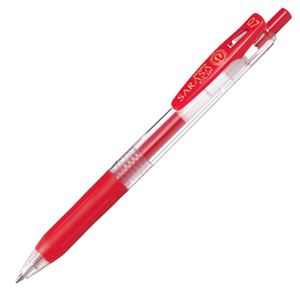 （まとめ） ゼブラ ゲルインクボールペン サラサクリップ 0.7mm 赤 JJB15-R 1本 【×60セット】 - 拡大画像
